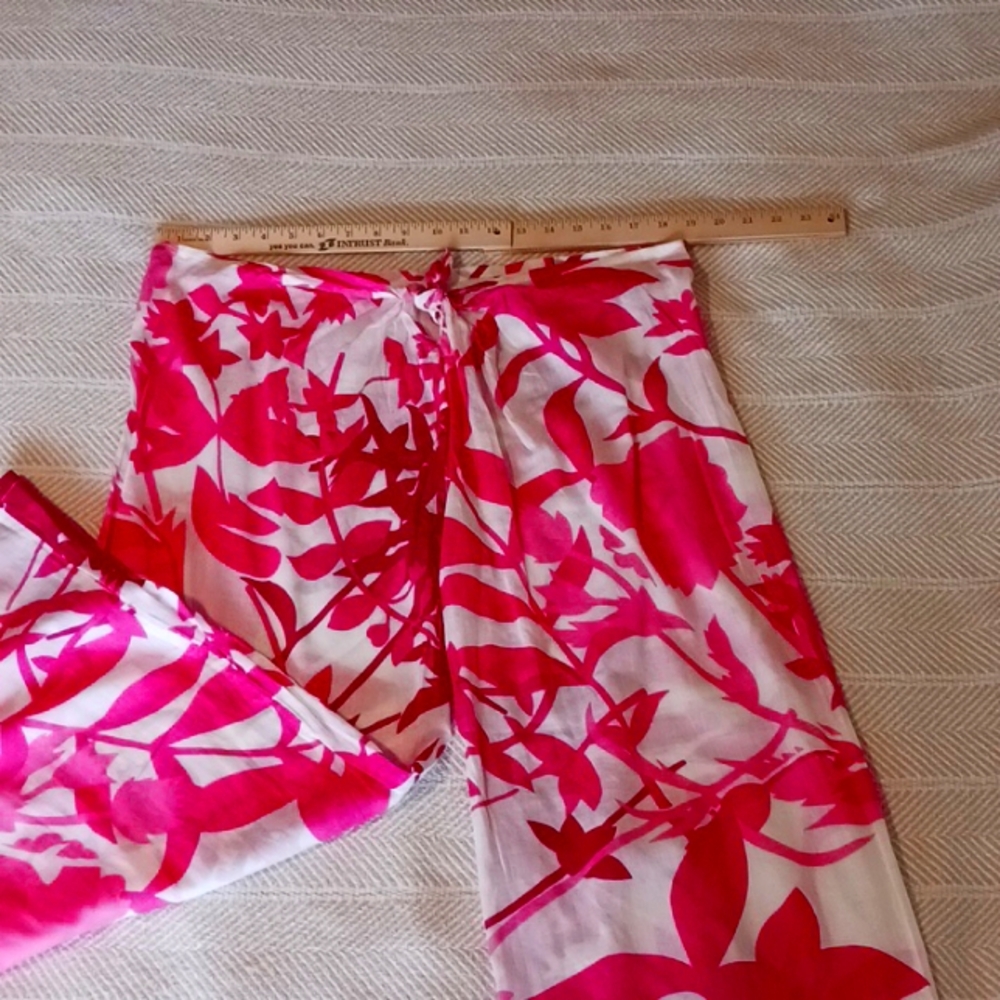 AltaMar Swim Coverup Pink Tropic Pant.